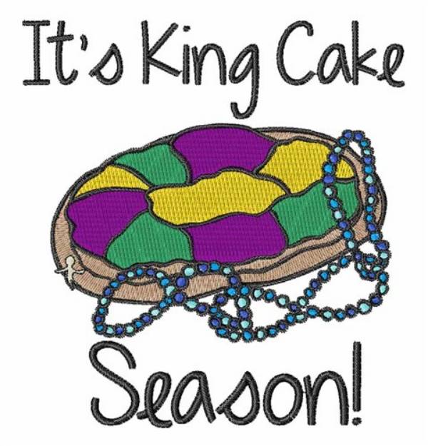 Picture of Its King Cake Machine Embroidery Design