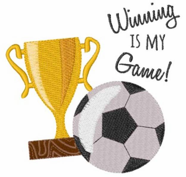 Picture of Winning Game Machine Embroidery Design