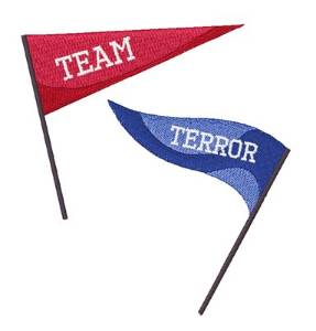 Picture of Team Terror Machine Embroidery Design