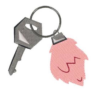 Picture of Lucky Keychain Machine Embroidery Design