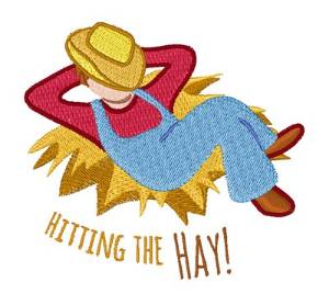 Picture of Hitting Hay Machine Embroidery Design