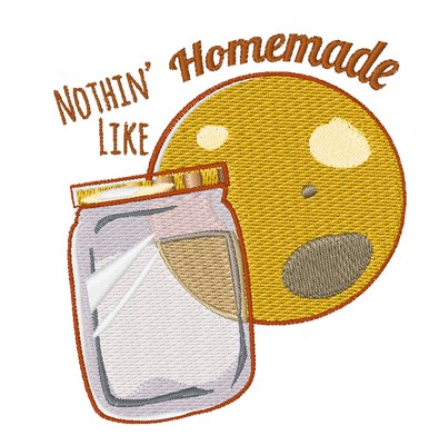 Homemade Moonshine Machine Embroidery Design