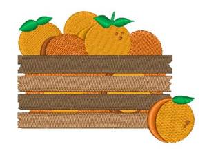Picture of Orange Crate Machine Embroidery Design