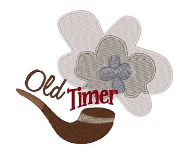 Picture of Old Timer Machine Embroidery Design