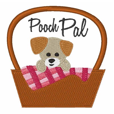 Pooch Pal Machine Embroidery Design