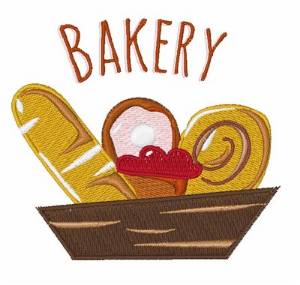 Picture of Bakery Pastries Machine Embroidery Design