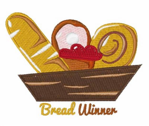 Picture of Bread Winner Machine Embroidery Design