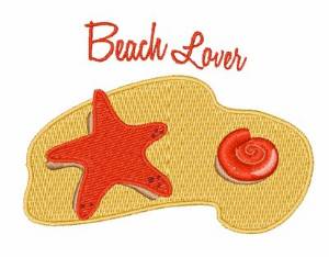 Picture of Beach Lover Machine Embroidery Design