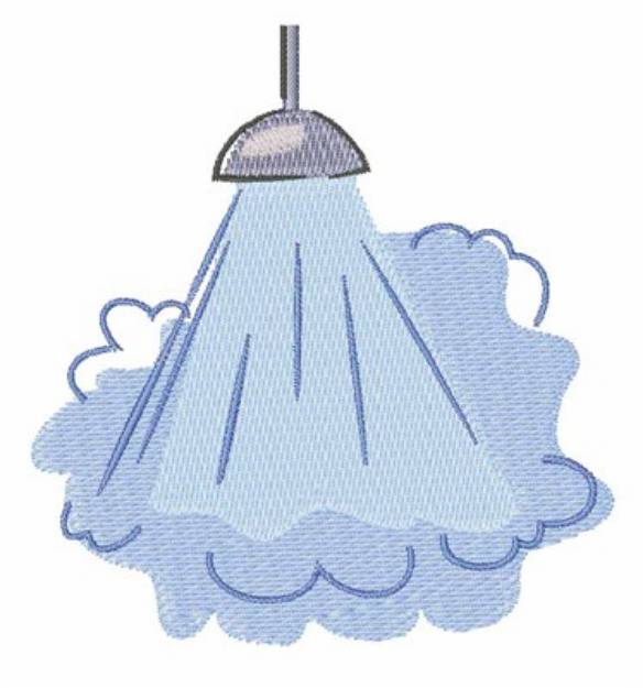 Picture of Steamy Shower Machine Embroidery Design