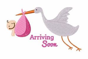 Picture of Arriving Soon Machine Embroidery Design