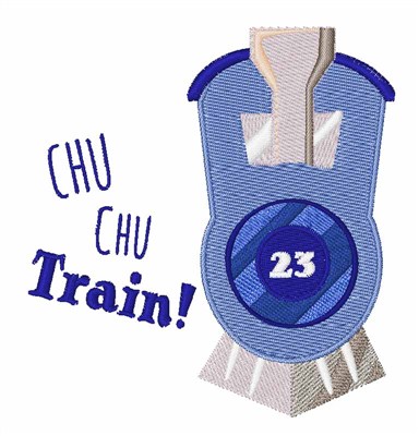 Chu Chu Train Machine Embroidery Design