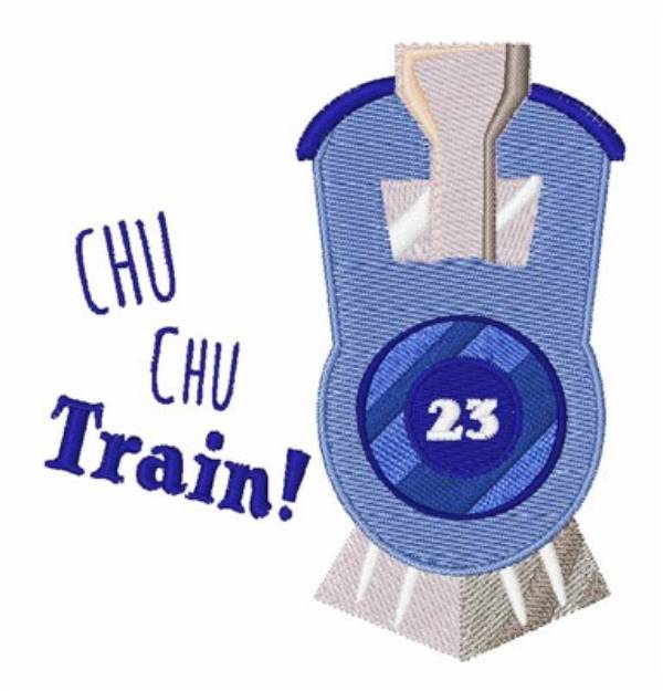 Picture of Chu Chu Train Machine Embroidery Design