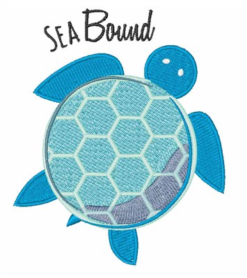 Sea Bound Machine Embroidery Design