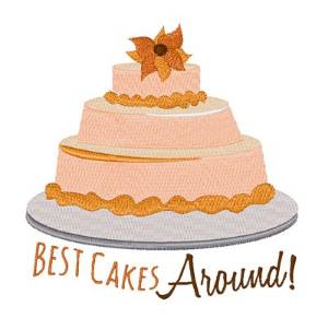 Picture of Best Cakes Around Machine Embroidery Design