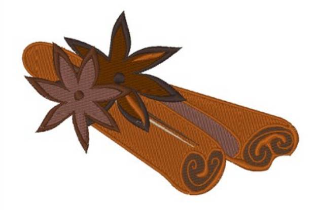 Picture of Cinnamon Sticks Machine Embroidery Design