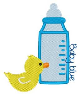 Picture of Baby Blue Machine Embroidery Design