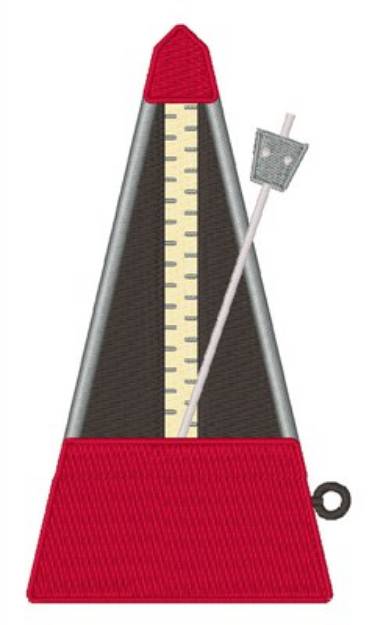 Picture of Musical Metronome Machine Embroidery Design