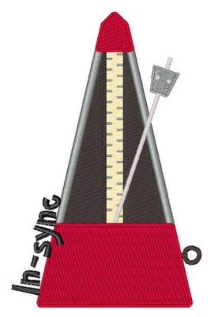 Picture of In-sync Metronome Machine Embroidery Design