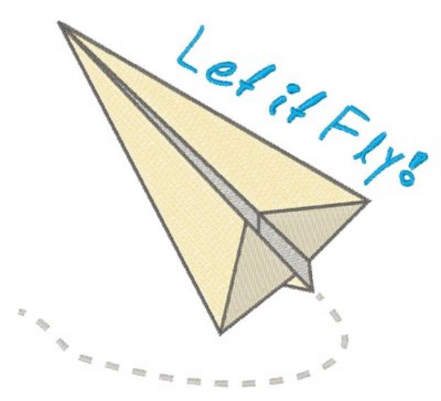 Picture of Let It Fly! Machine Embroidery Design