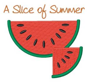 Picture of Slice of Summer Machine Embroidery Design