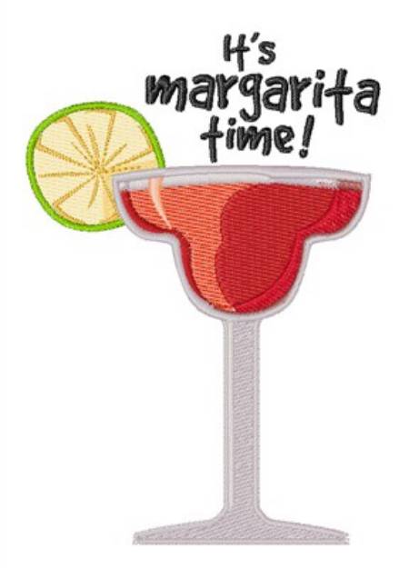 Picture of Margarita Time Machine Embroidery Design