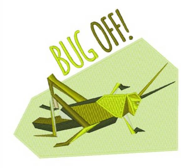 Picture of Bug Off! Machine Embroidery Design