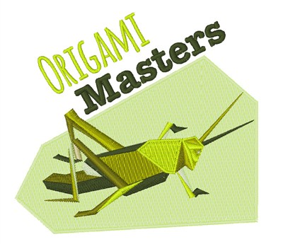 Origami Masters Machine Embroidery Design