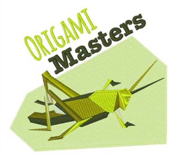 Picture of Origami Masters Machine Embroidery Design