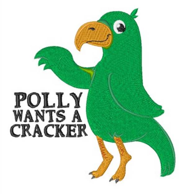 Picture of Polly Cracker Machine Embroidery Design