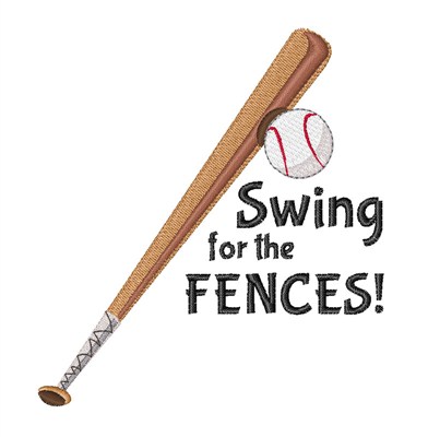 Swing Fence Machine Embroidery Design