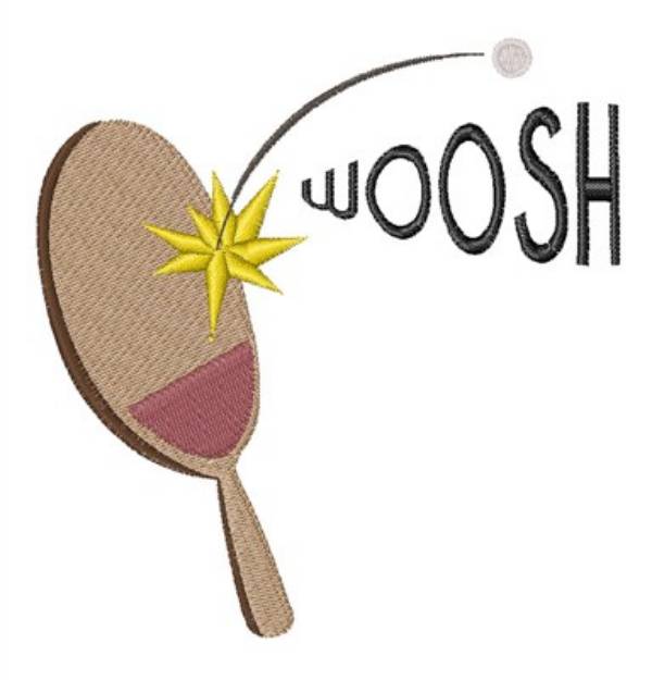Picture of Woosh Paddle Machine Embroidery Design