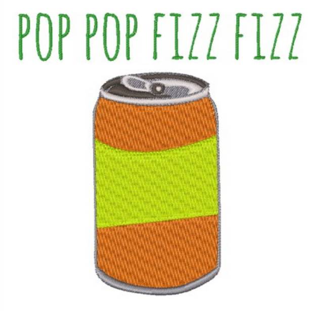 Picture of Pop Pop Fizz Fizz Machine Embroidery Design