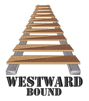 Westward Bound Machine Embroidery Design