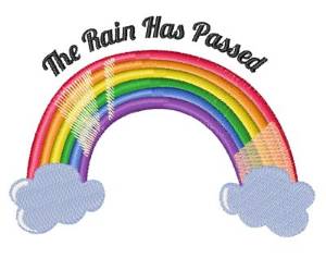 Picture of Rain Passed Machine Embroidery Design