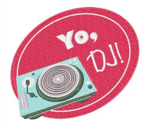 Picture of Yo, DJ! Machine Embroidery Design
