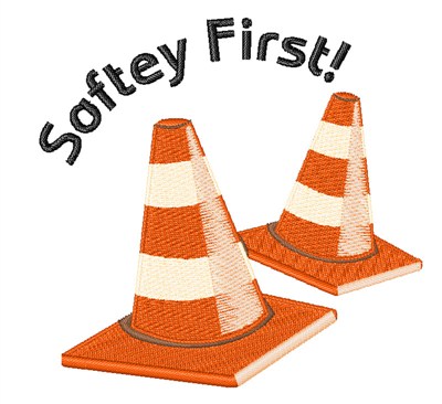 Safety First Machine Embroidery Design