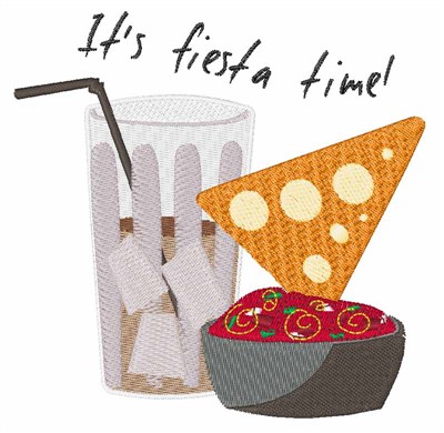 Fiesta Time Machine Embroidery Design