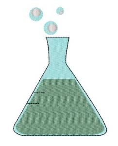 Picture of Science Beaker Machine Embroidery Design