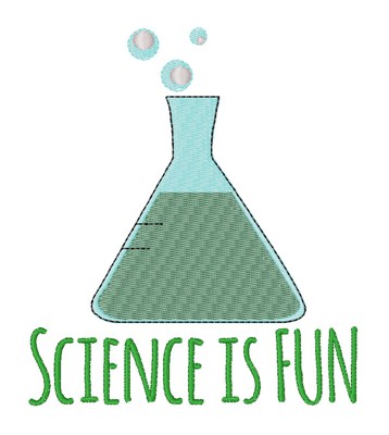 Science is Fun Machine Embroidery Design