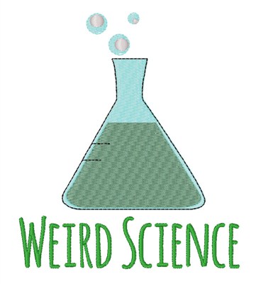 Weird Science Machine Embroidery Design