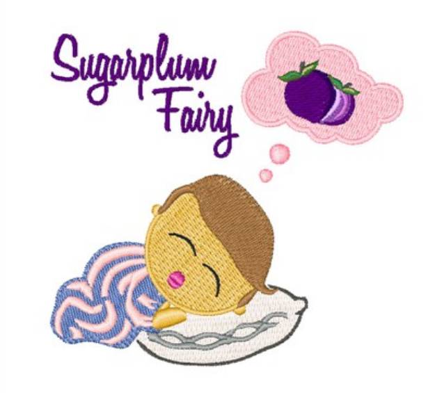 Picture of Sugarplum Fairy Machine Embroidery Design