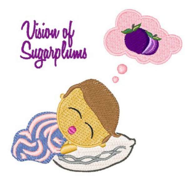 Picture of Vision of Sugarplums Machine Embroidery Design
