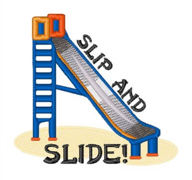 Picture of Slip and Slide Machine Embroidery Design