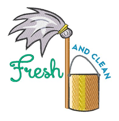 Fresh and Clean Machine Embroidery Design