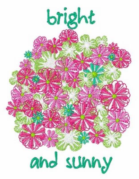 Picture of Bright and Sunny Machine Embroidery Design