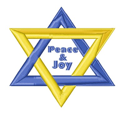 Peace & Joy Machine Embroidery Design