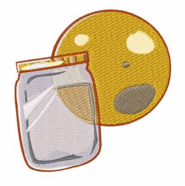 Picture of Moonshine Jar Machine Embroidery Design