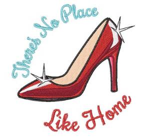 Picture of Like Home Machine Embroidery Design