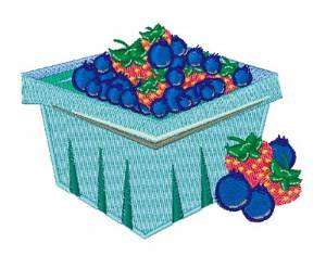 Picture of Berry Carton Machine Embroidery Design