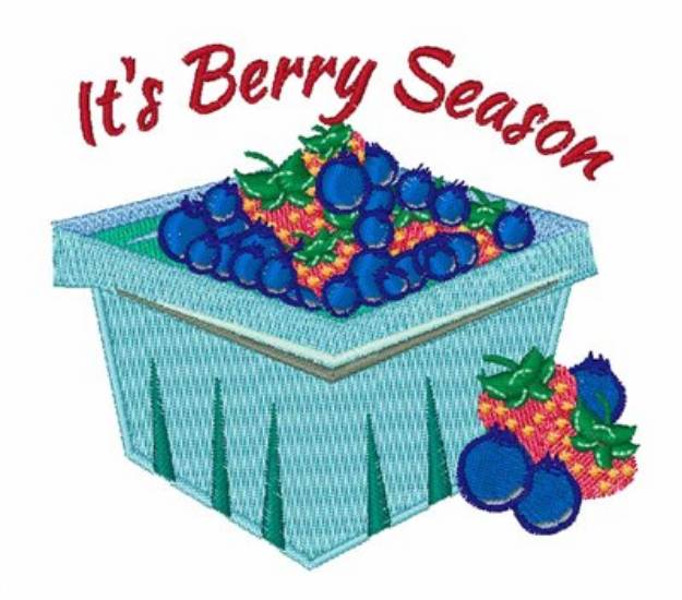 Picture of Its Berry Season Machine Embroidery Design